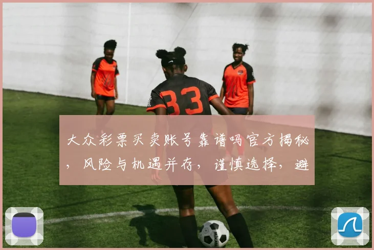 大众彩票买卖账号靠谱吗官方揭秘，风险与机遇并存，谨慎选择，避坑指南